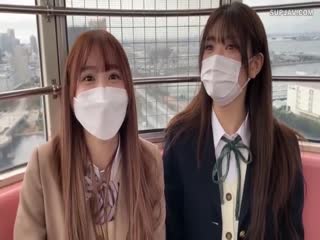 无码FC2PPV2724256 傳說級可愛學生與韓風美少女校服3P激戰